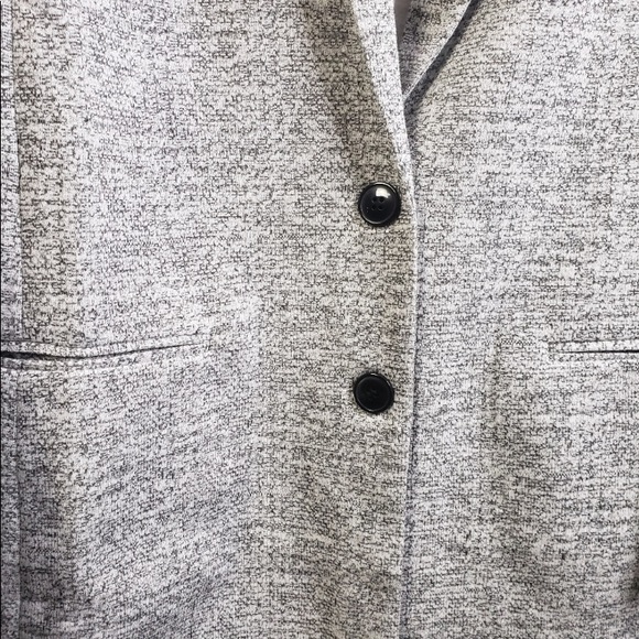 Torrid Long Gray Stretch Knit Boyfriend Blazer Plus Size Career Office In Size 2 - Picture 7 of 10